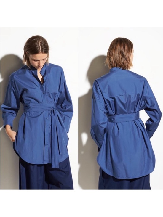 Vince Tops - NWT Vince oversized belted shirt‎ tunic size small